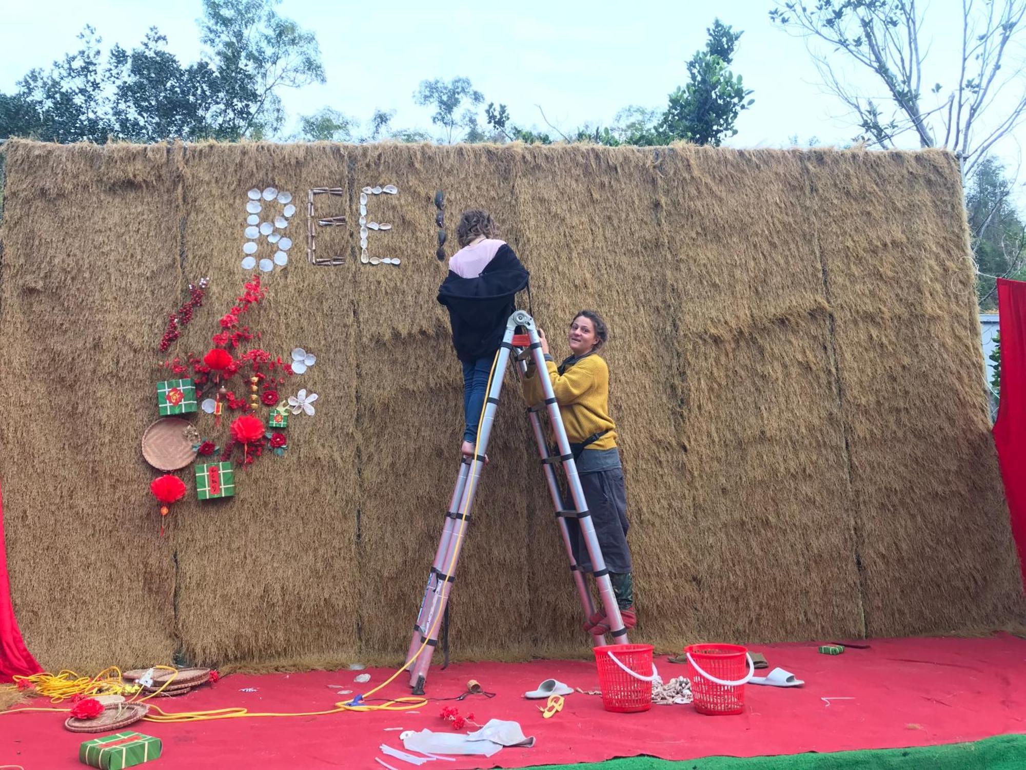 Bee Lucky Homestay Hien Hao エクステリア 写真